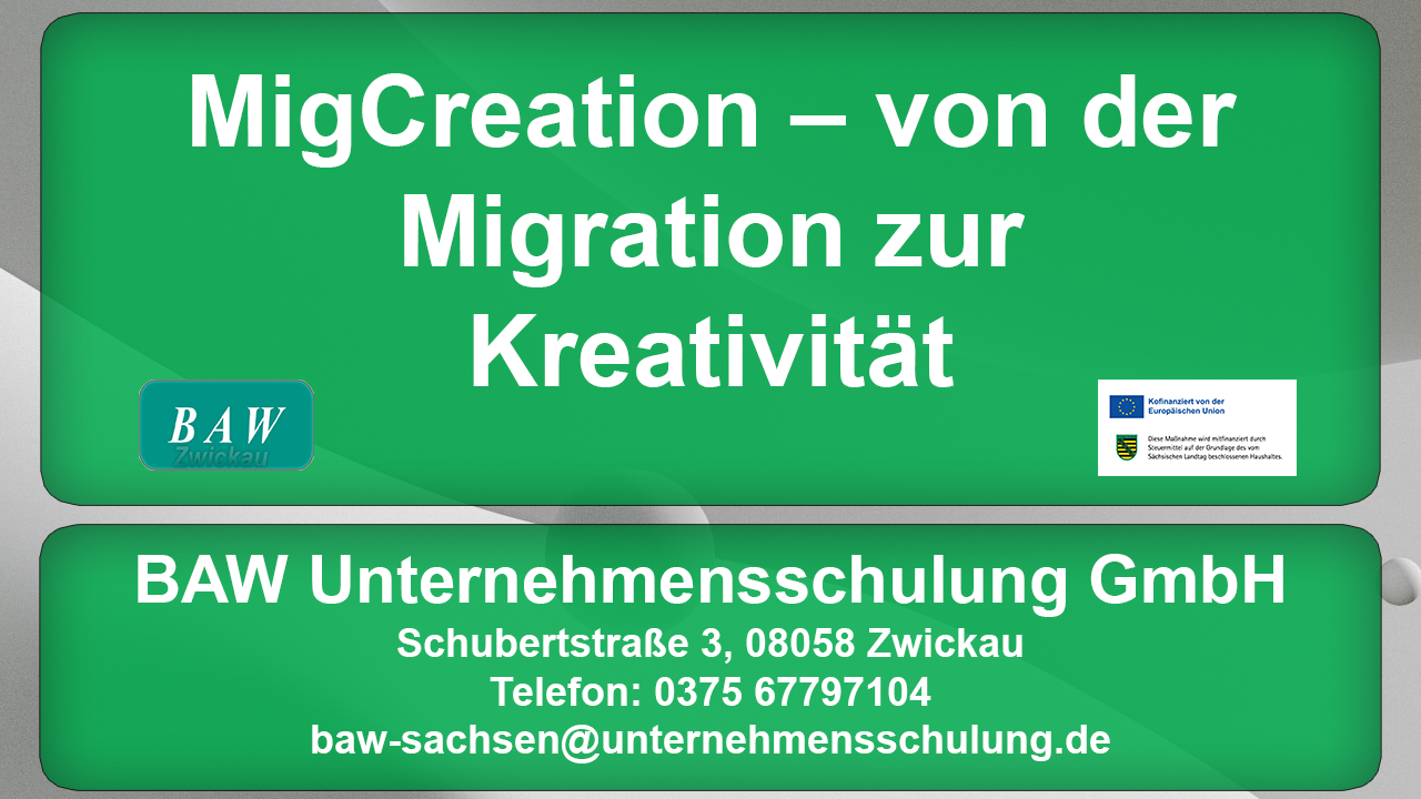 MigCreation – von der Migration zur Kreativität